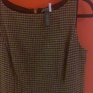 Houndstooth Lauren by Ralph Lauren shift dress
